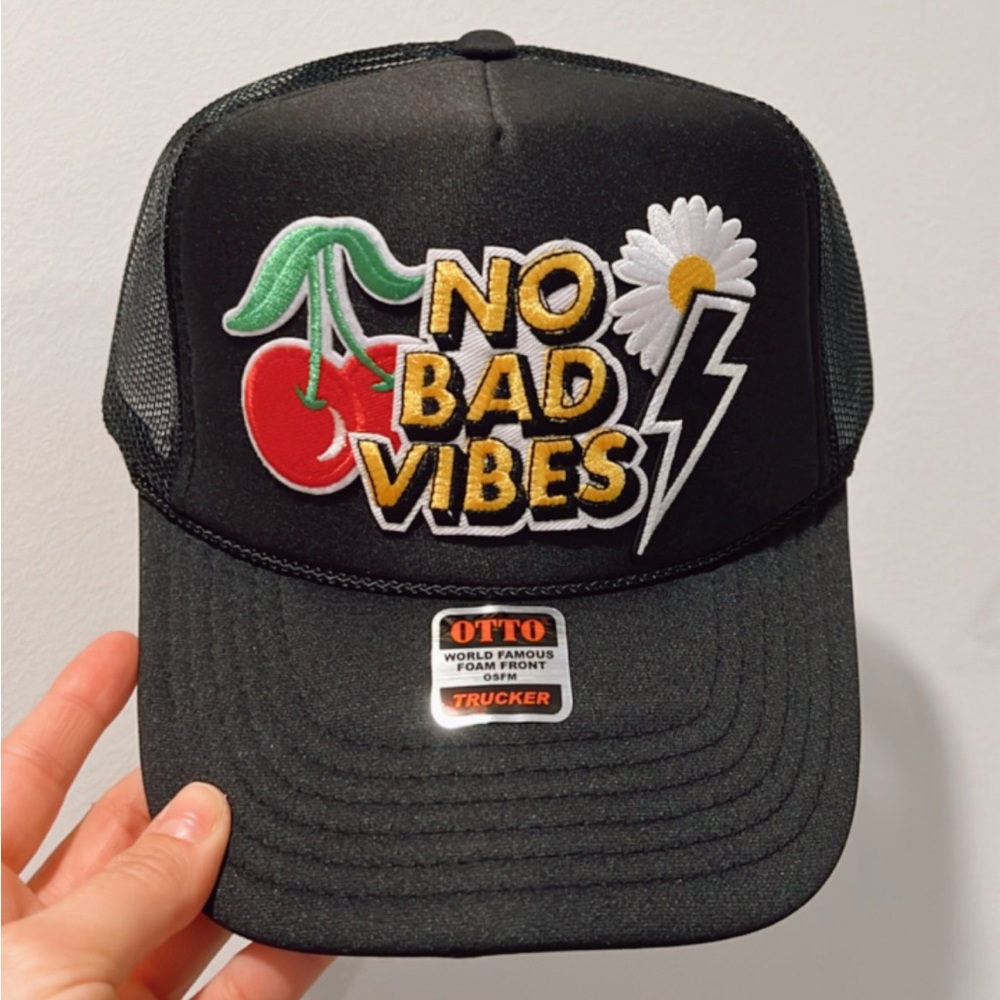 No Bad Vibes Trucker Hat